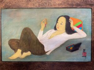 Mai Trung Thu dit Mai Thu (1906-1980) Encre sur soie 15,5 x 26 cm. - 76 800 €