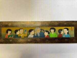 Mai Trung Thu dit Mai Thu (1906-1980) Encre sur soie. Dim. 7,3 x 46,8 cm - 58 000 €